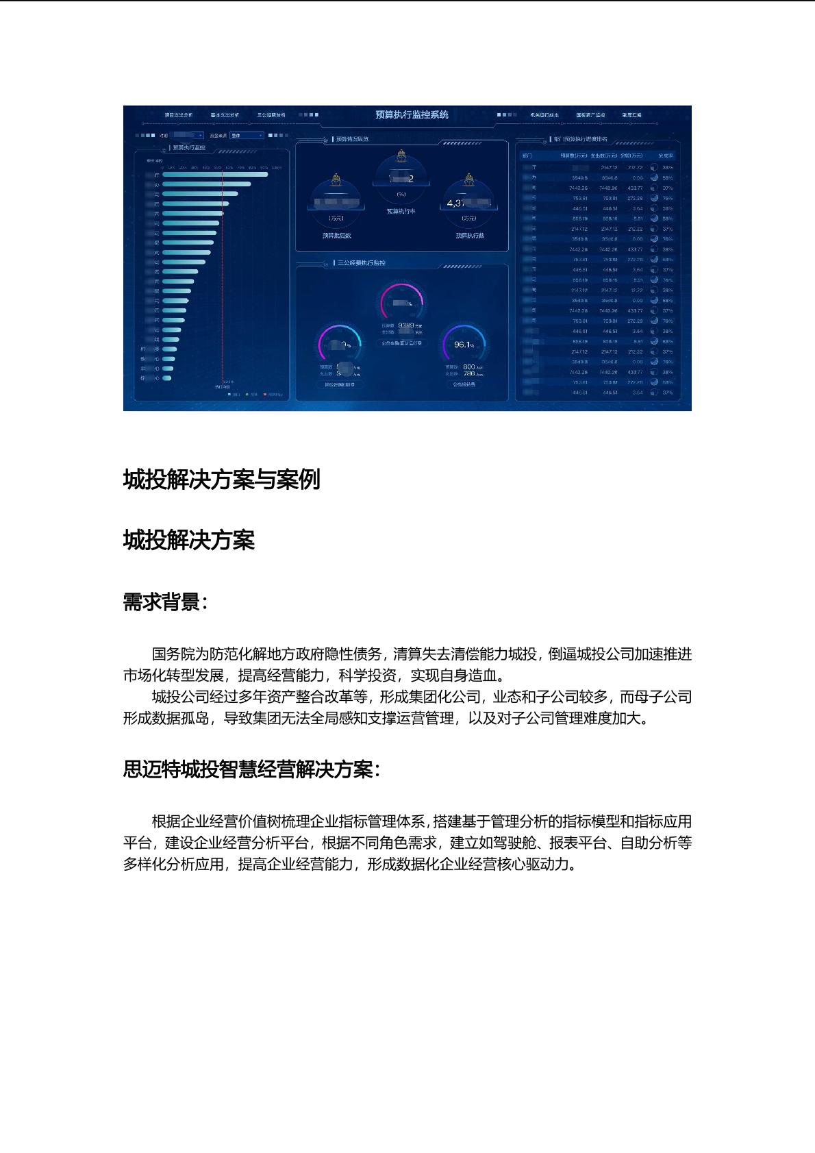 思迈特软件-全行业BI解决方案(精华版)详情 4